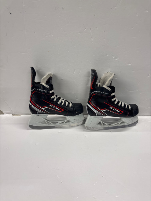 Vist Large View of Product Image Which is Used CCM FT345 SKATES Junior Hockey Skate Junior 01