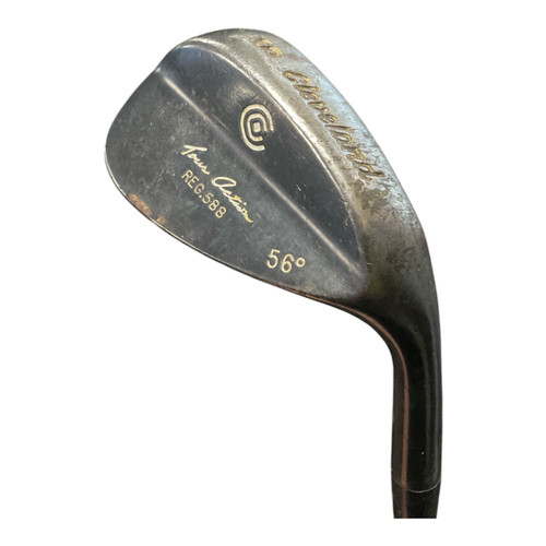 Vist Large View of Product Image Which is Used Cleveland REG 588 Golf Wedge Mens RH Sand Wedge