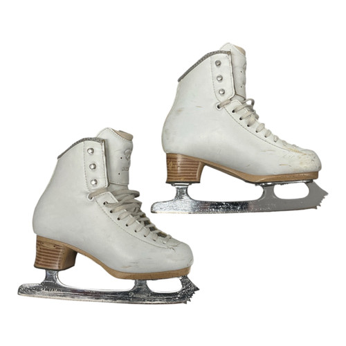 Vist Large View of Product Image Which is Used Jackson ELLE Girls Figure Skate White Junior 03