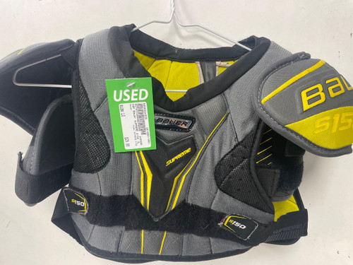 Vist Large View of Product Image Which is Used Bauer SUPREME S150 Junior Shoulder Pads LG
