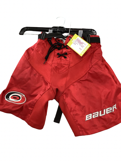 Vist Large View of Product Image Which is Used Bauer HURRICANES Junior Pant Red SM