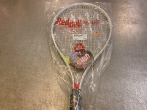 Vist Large View of Product Image Which is Used RED BALL TENNIS Junior Tennis Racquet White 23"