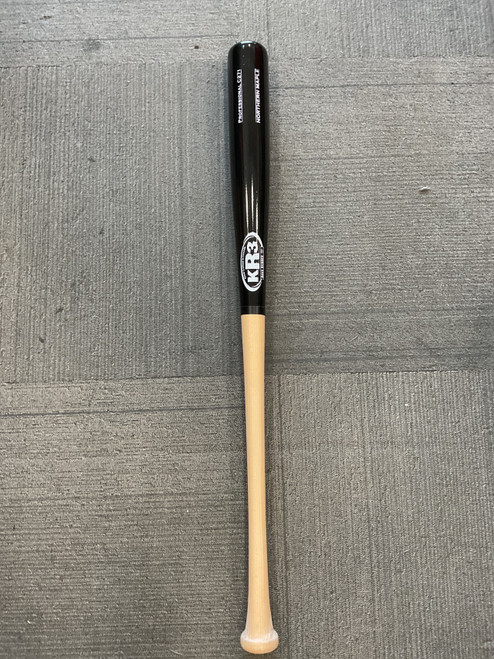 Vist Large View of Product Image Which is Used KR3 PROFESSIONAL C271 NORTHERN MAPLE BB/SB Wood Bat Black 34"