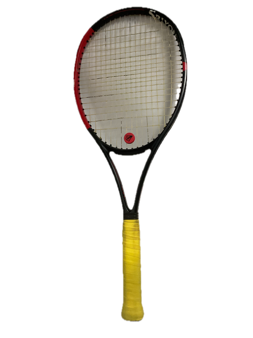 Vist Large View of Product Image Which is Used Dunlop CX200 98 Adult Tennis Racquet Black 4 1/2"