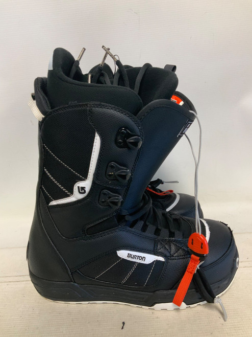 Vist Large View of Product Image Which is Used Burton INVADER Mens Snowboard Boots Black Senior 9