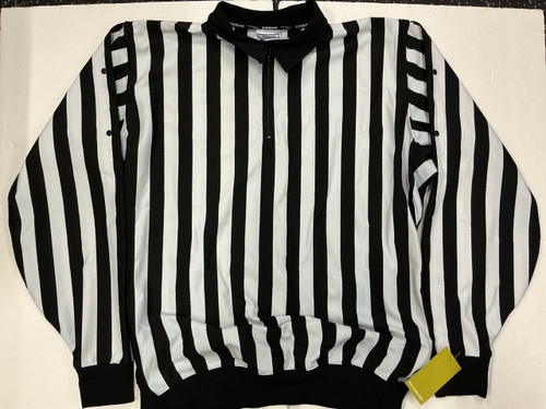 Vist Large View of Product Image Which is Used Force Pro 50 Referee Top Black And White LG