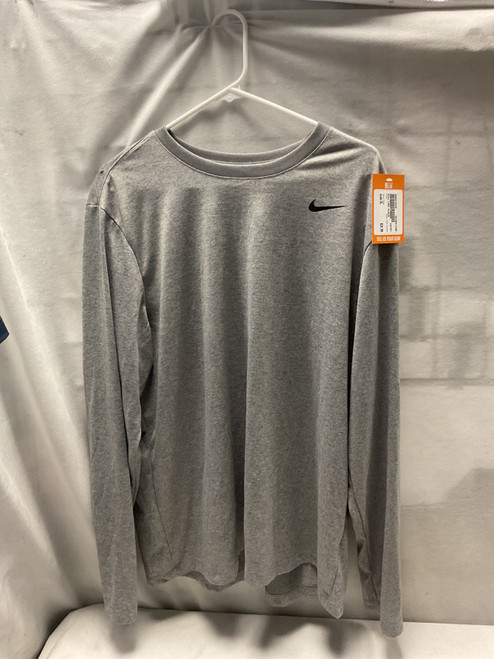 Vist Large View of Product Image Which is Used Nike LONG SLEEVE Outerwear Light Jacket W Grey XL