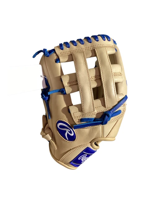 Vist Large View of Product Image Which is Used Rawlings GG ELITE BB/SB Glove LH Throw Tan 11 3/4"