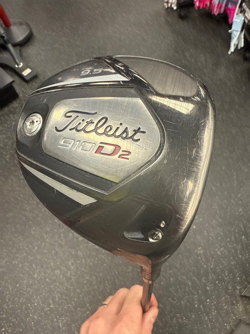 Vist Large View of Product Image Which is Used Titleist 910 D2 Mens Driver RH 9.5 Degree