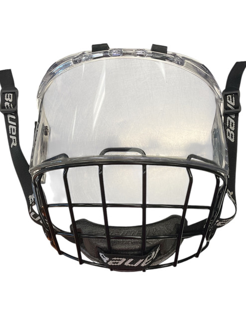 Vist Large View of Product Image Which is Used Bauer Hockey Full Visor LG