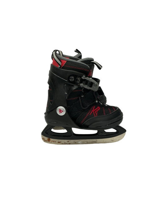 Vist Large View of Product Image Which is Used K2 SK8 HERO ICE Boys Softboot Skate Black And Red Adjustable