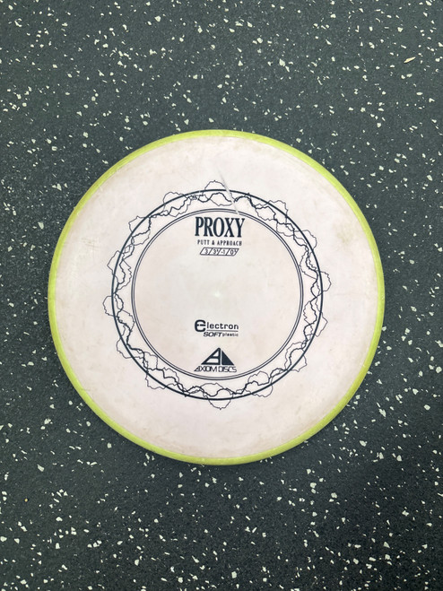 Vist Large View of Product Image Which is Used Axiom ELECTRON SOFT PROXY Disc Golf Putter Pink