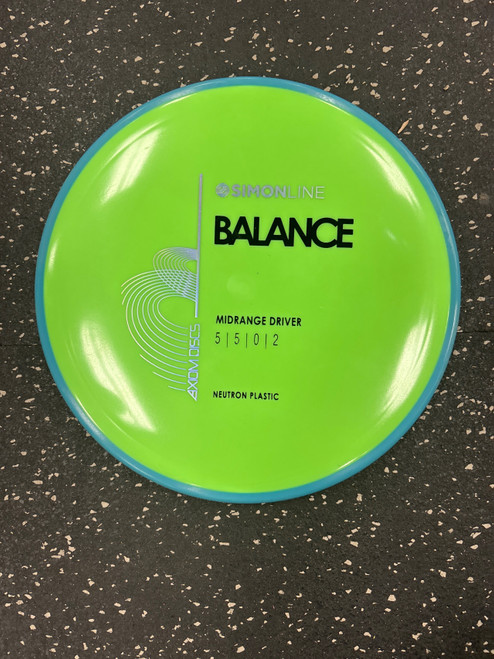 Vist Large View of Product Image Which is Used MVP NEUTRON BALANCE Disc Golf Mid Range Green