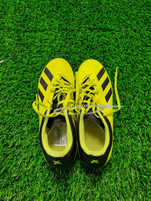 Vist Large View of Product Image Which is Used Adidas Soccer Turf Shoes Optic Yellow Senior 9