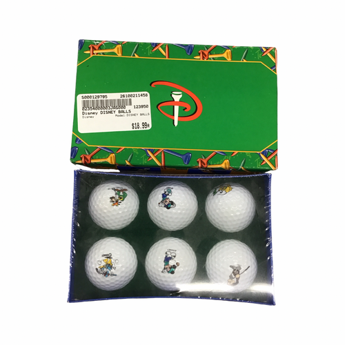 Vist Large View of Product Image Which is Used Disney DISNEY BALLS 6 Pack - Golf Balls
