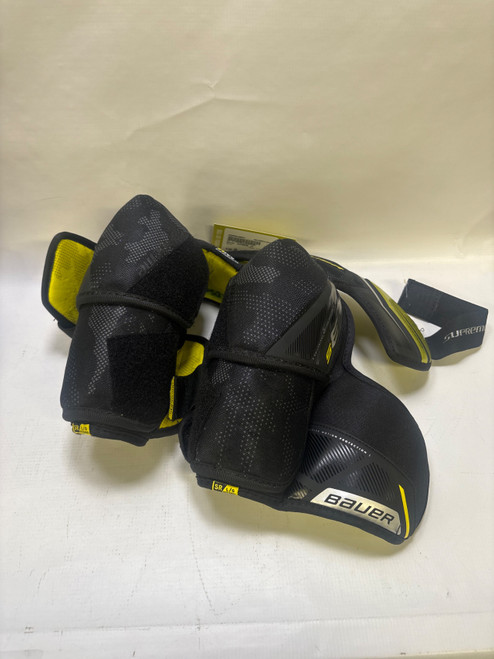 Vist Large View of Product Image Which is Used Bauer SUPREME 150 Junior Elbow Pads SM