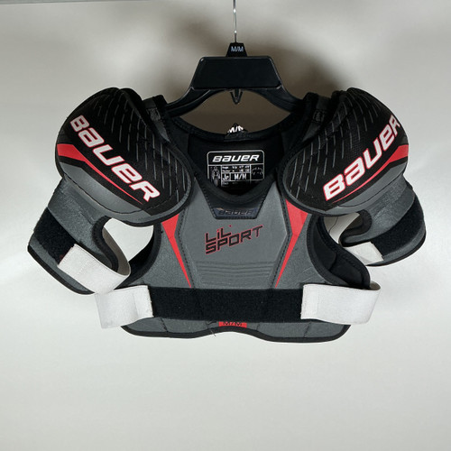 Vist Large View of Product Image Which is Used Bauer LIL SPORT  Shoulder Pads Jr MD