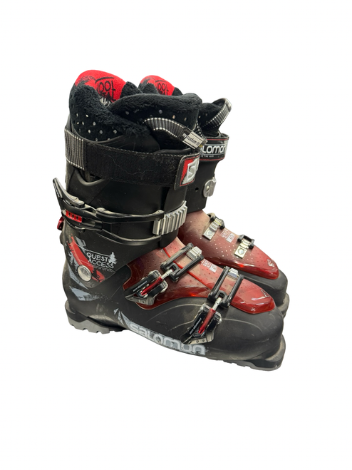 Vist Large View of Product Image Which is Used Salomon ENERGIZER 90 Mens DH Ski Boot Black 295 MP - M11.5