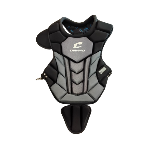 Vist Large View of Product Image Which is Used Champro OPTIMUS PRO PLUS Catchers Chest Protector Black Intermed