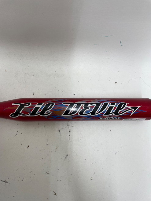 Vist Large View of Product Image Which is Used Easton LIL DEVIL BB/SB Fastpitch Bat 29"