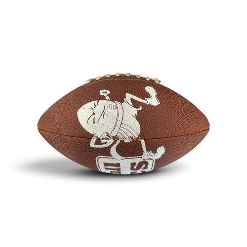 Vist Large View of Product Image Which is Used Junior Football Brown, top view