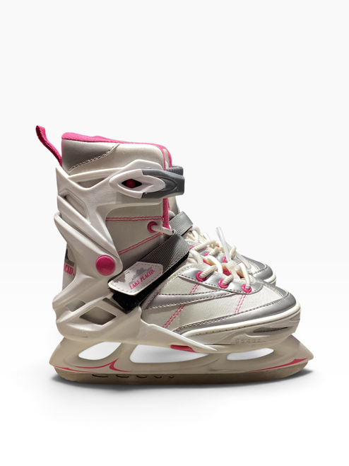Vist Large View of Product Image Which is Used Lake Placid LAKE PLACID Youth Hockey Skate Adjustable