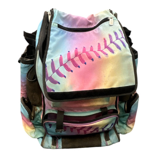Vist Large View of Product Image Which is Used BoomBah WHEELED BAG BB/SB Player Wheeled Bag Carolina Blue