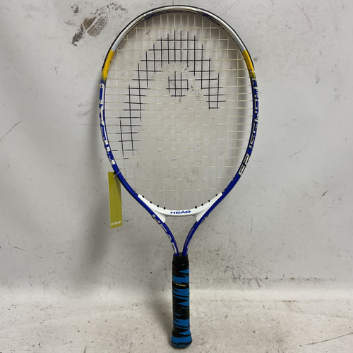 Vist Large View of Product Image Which is Used Head TI.AGASSI 23 Junior Tennis Racquet Royal Blue 23"