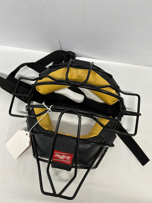 Vist Large View of Product Image Which is Used Rawlings UMPIRE MASK Catchers Mask Brown