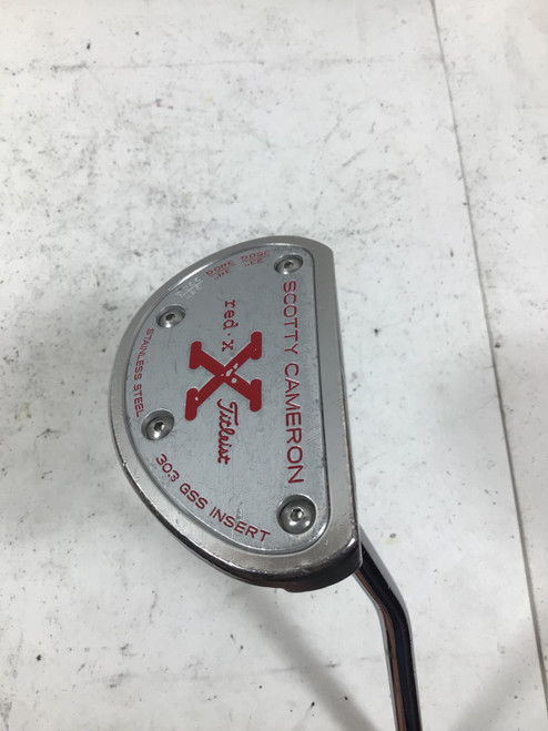 Vist Large View of Product Image Which is Used Scotty Cameron RED X Mens Putter RH