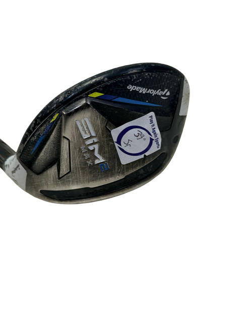 Vist Large View of Product Image Which is Used Taylormade SIM 2 MAX RESCUE Mens 28deg Hybrid Club RH 6 Hybrid 39" w/ Fujikura Ventus 5-A Shaft