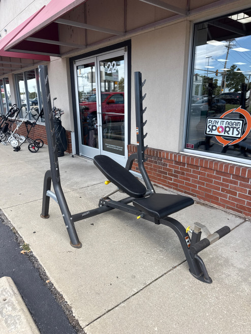 Vist Large View of Product Image Which is Used Hoist OLYMPIC BENCH Olympic Bench