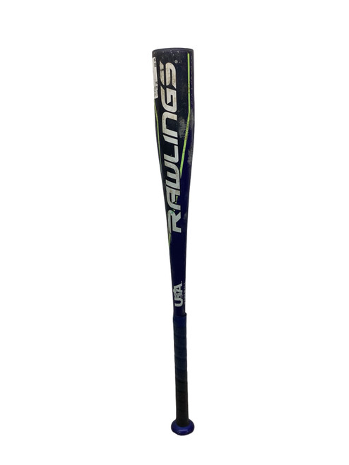 Vist Large View of Product Image Which is Used Rawlings RX9 ALLOY BB/SB USA 2 5/8 Bat Royal Blue 27"