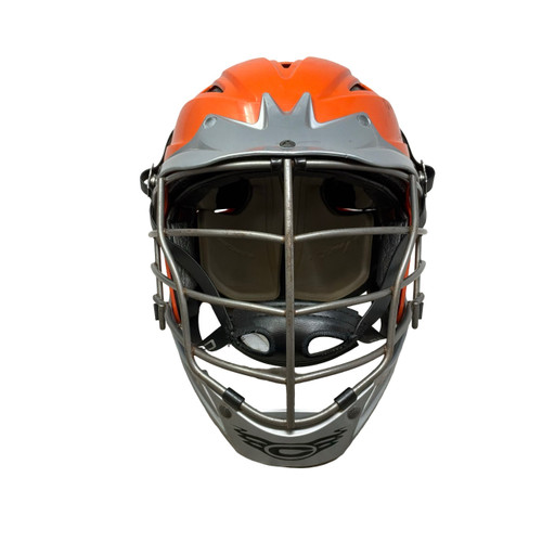 Vist Large View of Product Image Which is Used Cascade CPVR ADJ Lacrosse Helmet Orange One Size