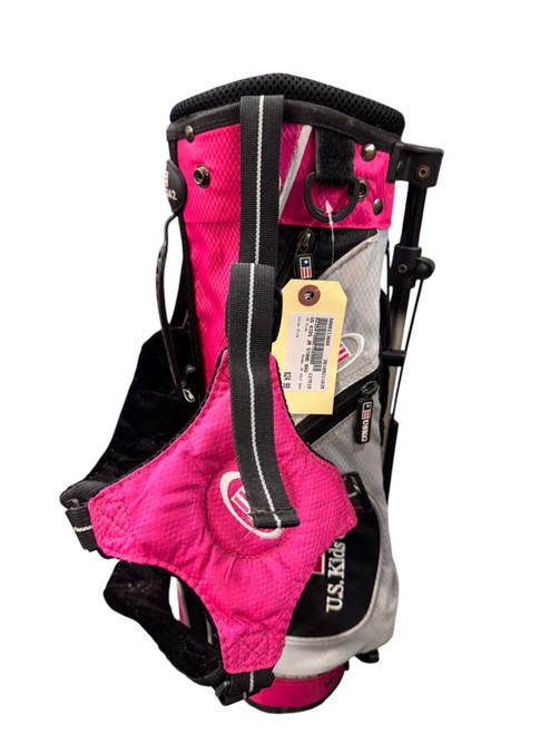 Vist Large View of Product Image Which is USED US KIDS JR GOLF BAG PINK