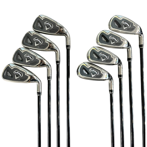 Vist Large View of Product Image Which is Used Callaway FUSION WIDE SOLE Mens Iron Set RH 3I-PW