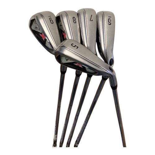 Vist Large View of Product Image Which is Used Callaway X HOT Mens Iron Set RH 5I-9I