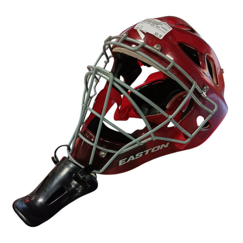Vist Large View of Product Image Which is Used Easton CATCHERS MASK Catchers Helmet w/Mask Red LG
