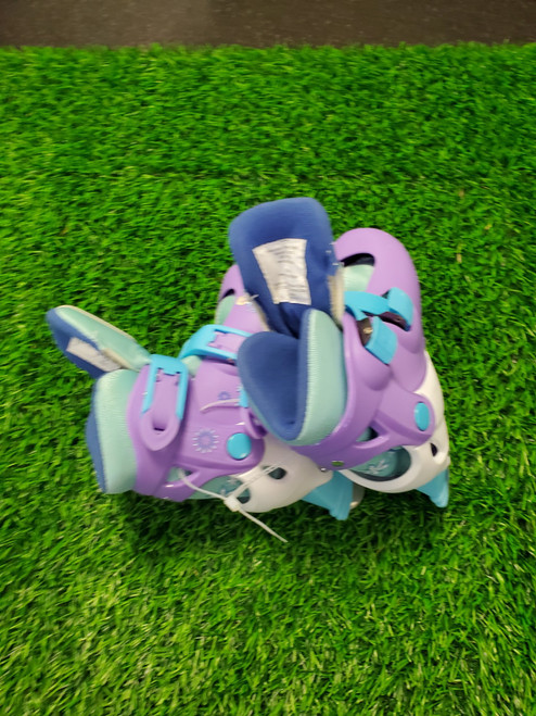 Vist Large View of Product Image Which is Used FROZEN FIGURE SKATES Girls Figure Skate Purple Adjustable