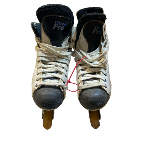 Vist Large View of Product Image Which is Used CCM ULTRA PRO Senior Roller Quad Skates White Senior 9.5