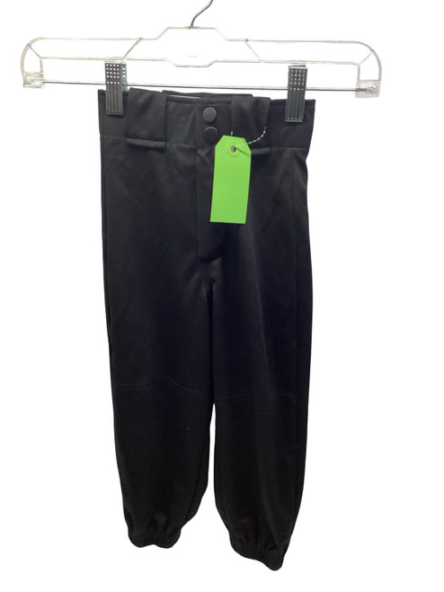 Vist Large View of Product Image Which is Used Rawlings BASEBALL PANTS YOUTH BB/SB Pant Boys Black XXS