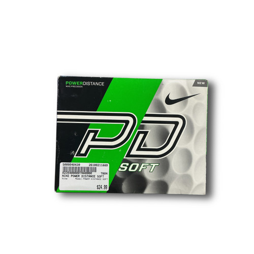 Vist Large View of Product Image Which is Used Nike POWER DISTANCE SOFT 12 Pack - Golf Balls