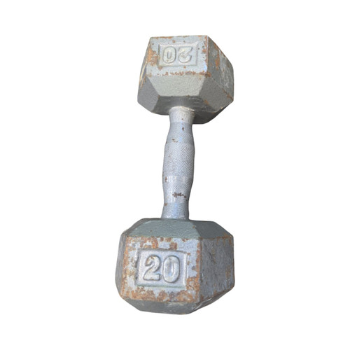Vist Large View of Product Image Which is Used Hex Dumbbell (Each) 20 lb