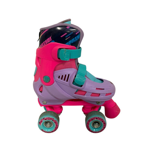 Vist Large View of Product Image Which is Used LOL SURPRISE QUAD SKATES Child Rec Fitness Skates Purple Adjustable Y10 - Y13