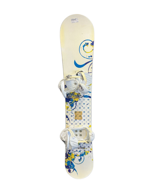 Vist Large View of Product Image Which is Used Never Summer INFINITY Womens Board/Bindings White 147 cm