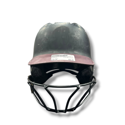 Vist Large View of Product Image Which is Used Evoshield WB57257VSM Batting Helmet w/Mask Black SM