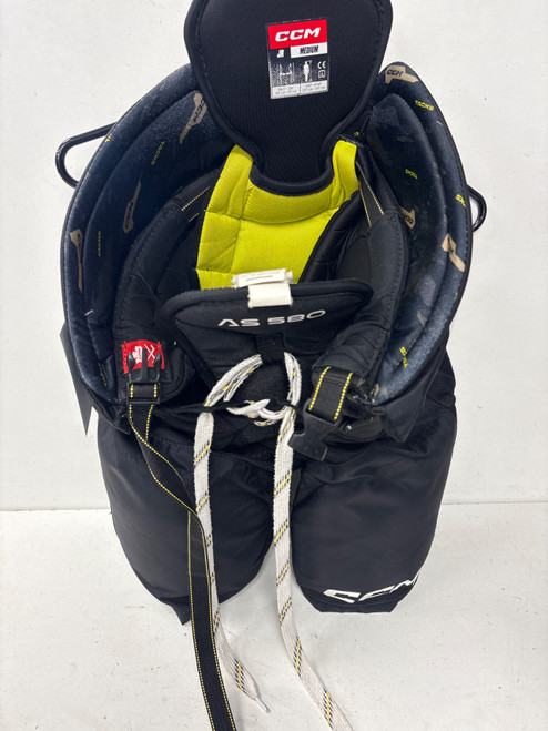 Vist Large View of Product Image Which is Used CCM TACKS AS 580 Junior Pant Black MD
