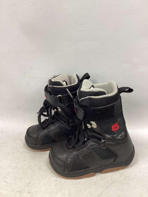 Vist Large View of Product Image Which is Used Burton FREESTYLE KIDS Boys Snowboard Boots Black Junior 01