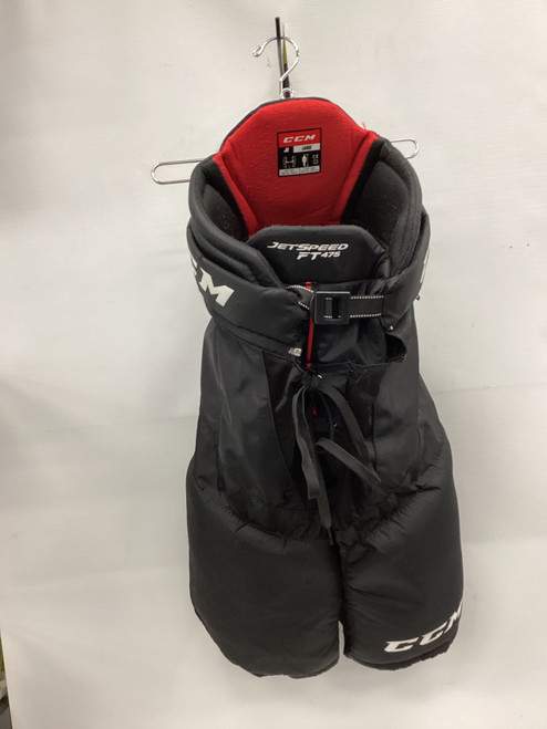 Vist Large View of Product Image Which is Used CCM JETSPEED FT475 Junior Pant Black LG