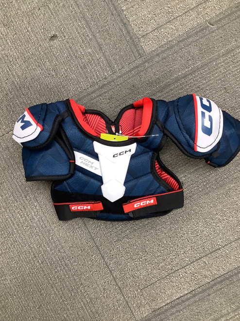 Vist Large View of Product Image Which is Used CCM NEXT Youth Shoulder Pads MD